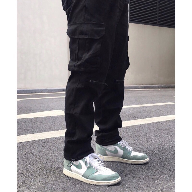 Quần cargo pants jogger túi hộp nam chất kaki cotton mềm mịn i'm basic qkk03