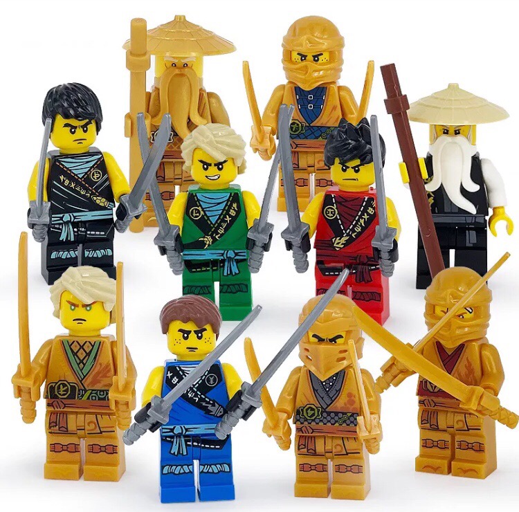LEGO các nhân vật Ninja minifigures