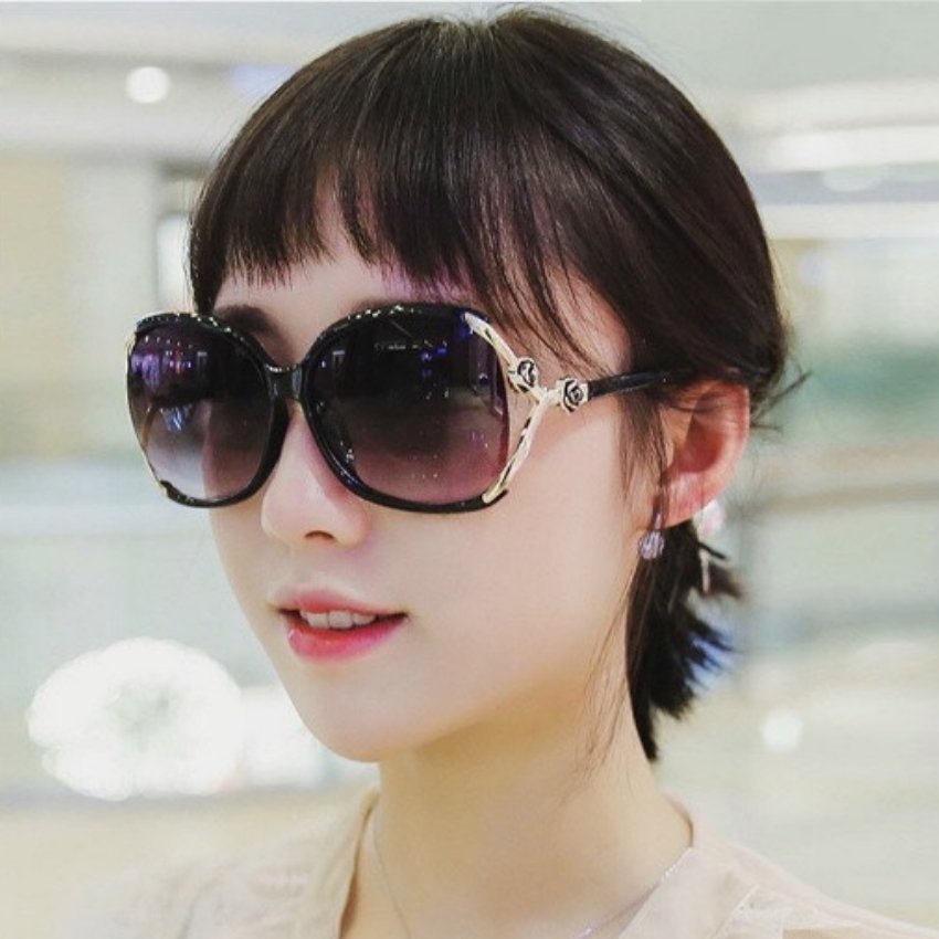 [HCM]Kính mát nữ bông mai Thời trang NGÂN HÀNG MẮT KÍNH ĐBP sang trọng quý phái