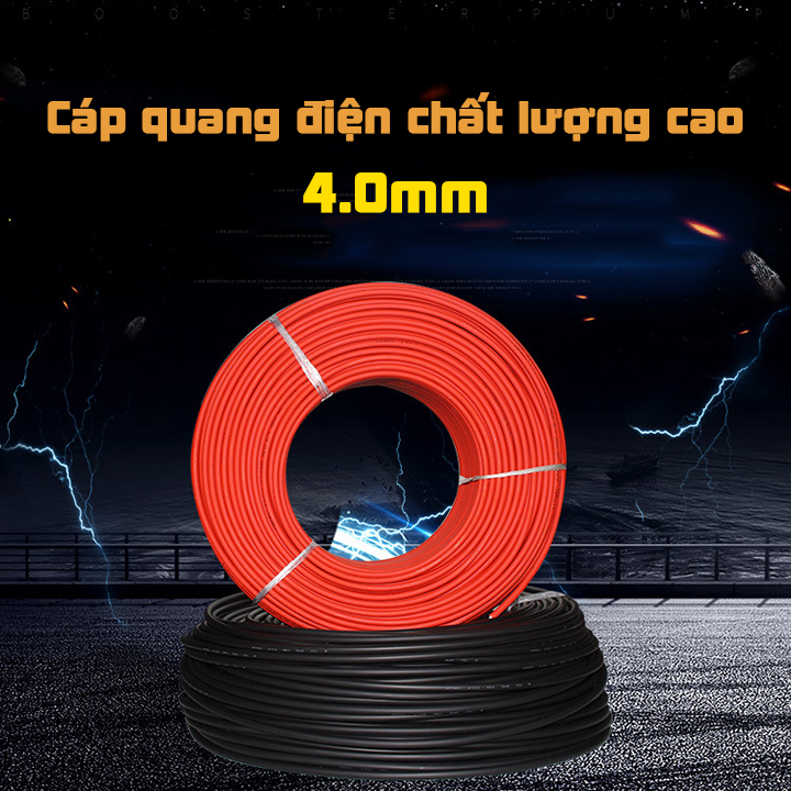 Dây điện năng lượng mặt trời DC 4.0mm 2.5mm cáp quang điện một chiều chất lượng cao