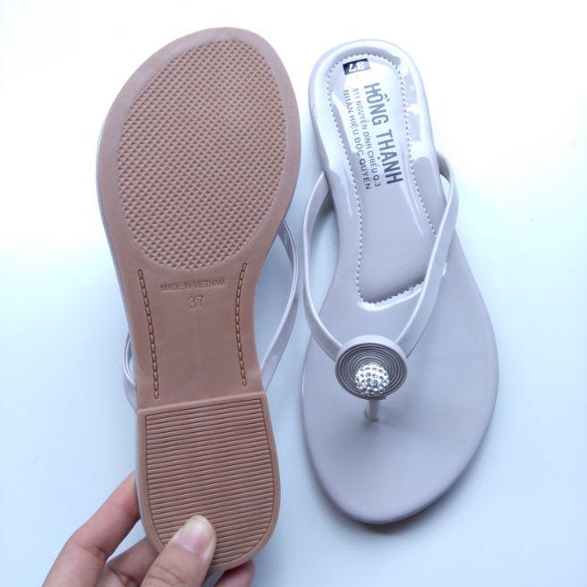 Hình thật dép kẹp quai mảnh phối xoàn êm ái dễ thương hàng thương hiệu