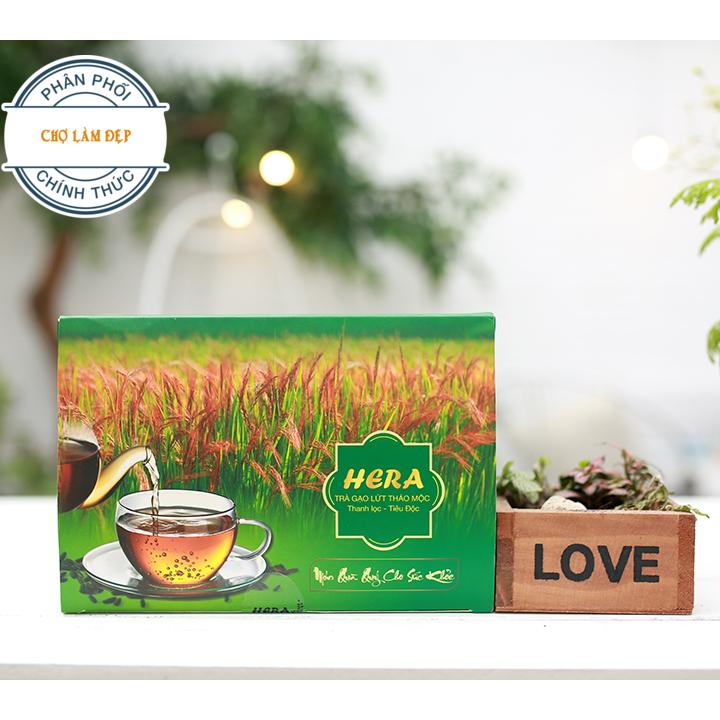 Trà gạo lứt thảo mộc thanh lọc - tiêu độc hera