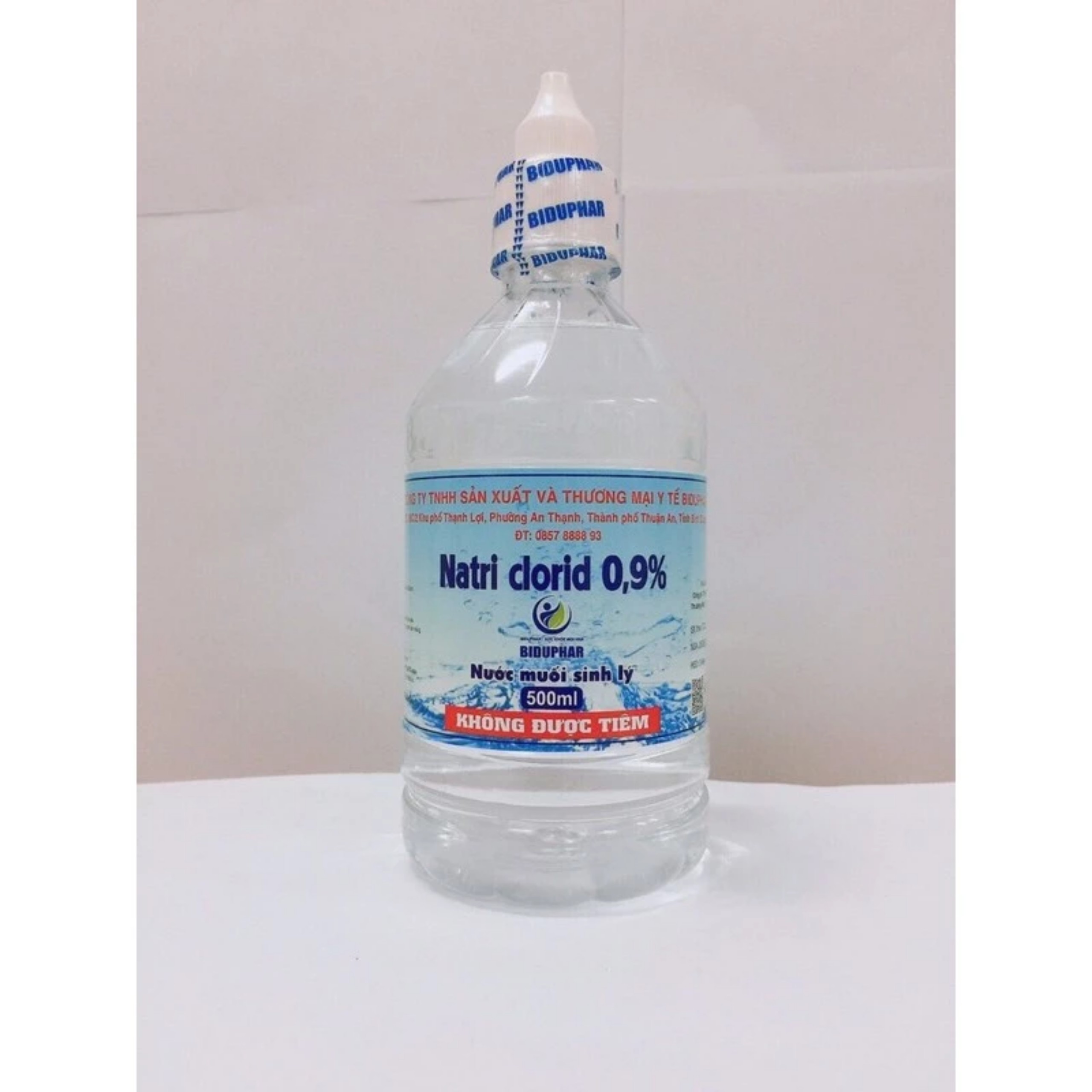 Nước muối súc miệng,rửa vết thương,rửa mặt biduphar chai 500ml,1000ml