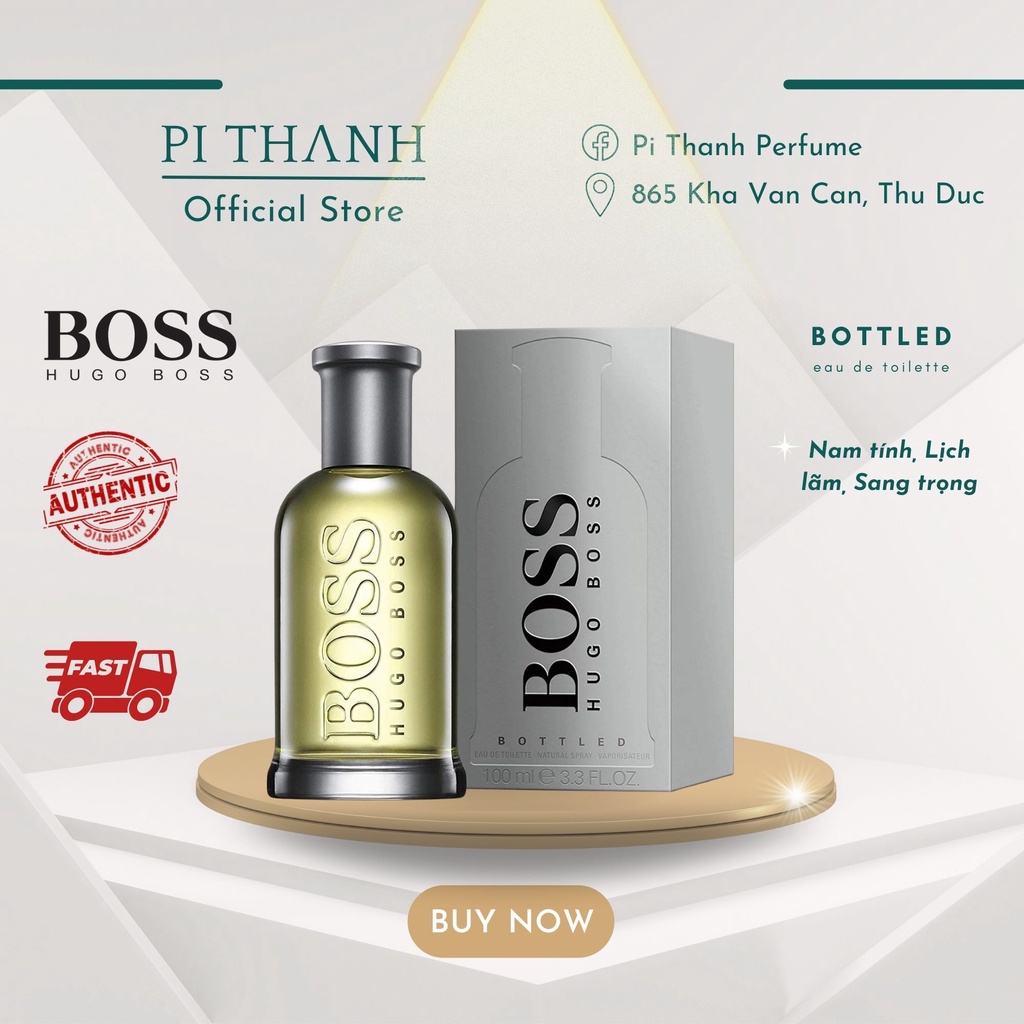 Nước hoa hugo boss bottled lịch lãm, nam tính, sang trọng