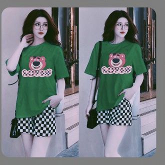 Đồ Bộ Đùi Thun Cotton Thời Trang Dưới 53KG