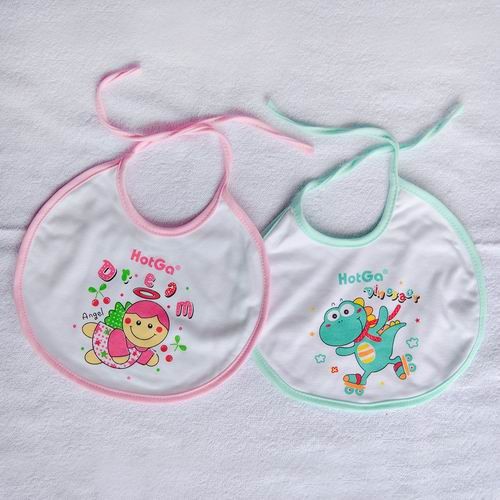 2 yếm vải cột dây hotga cho bé