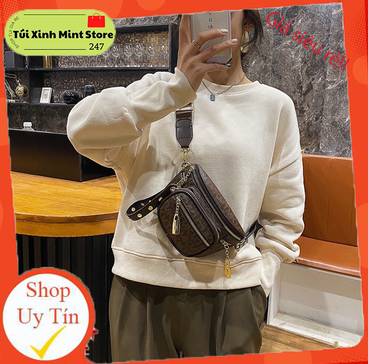 Túi nữ, túi đeo chéo bao tử đi chơi thời trang hàn quốc PK 236