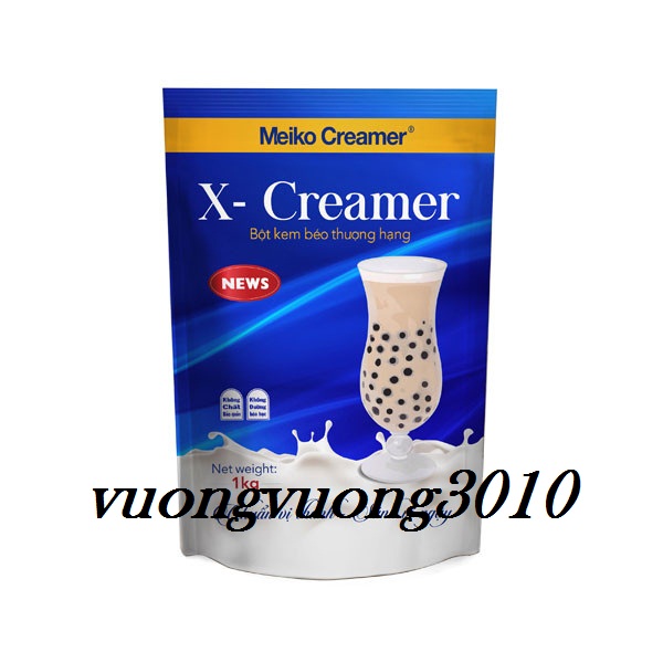 Bột kem béo thượng hạng pha trà sữa x - creamer gói 1kg