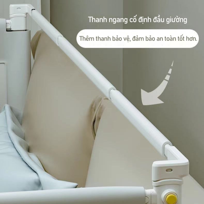 Thanh quây giường Thanh cố định đầu giường tránh bé ngã Phụ kiện thanh chắn giường cho trẻ sơ sinh trẻ nhỏ