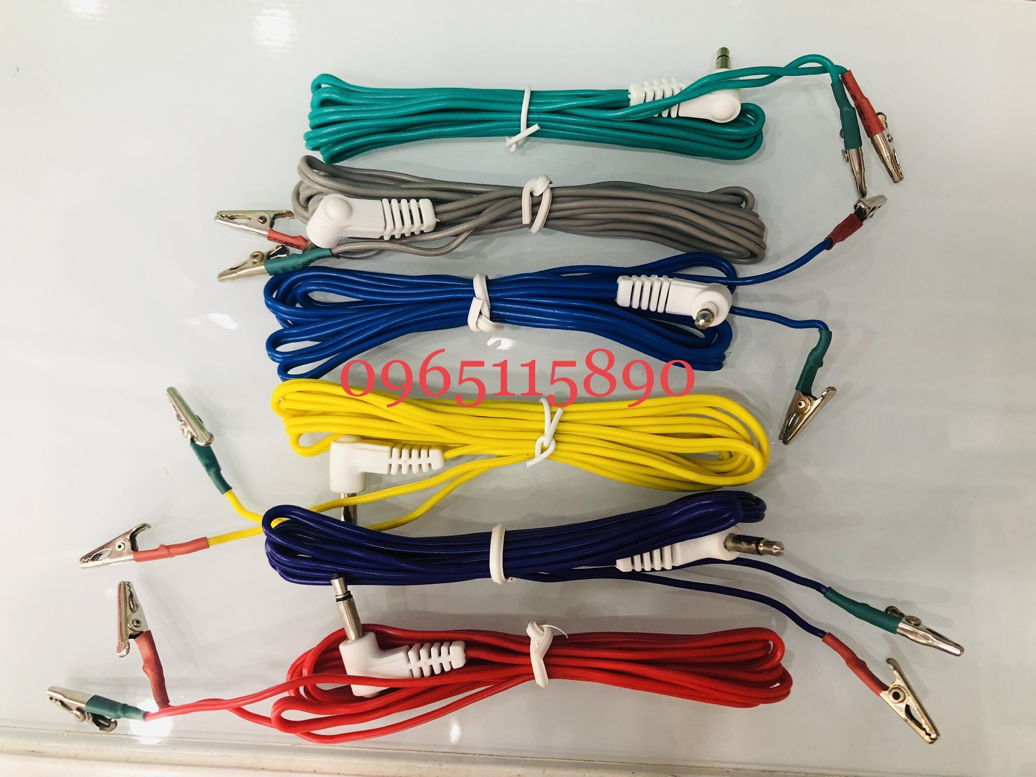 Bộ phụ kiện 6 dây máy châm cứu điện châm kwd-808i