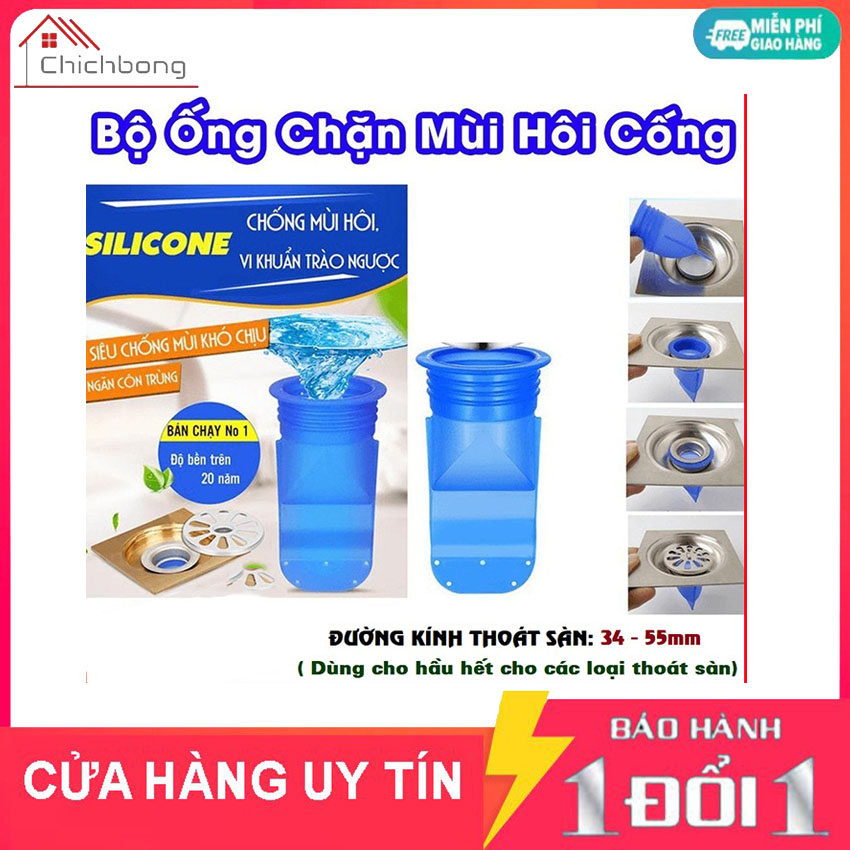 Ống chặn mùi hôi cống, mùi hố ga, khử mùi nhà vệ sinh, chống mùi hôi từ cống thoát nước, lưới lọc chặn rác, bồn rửa chén, ống chặn cống nước