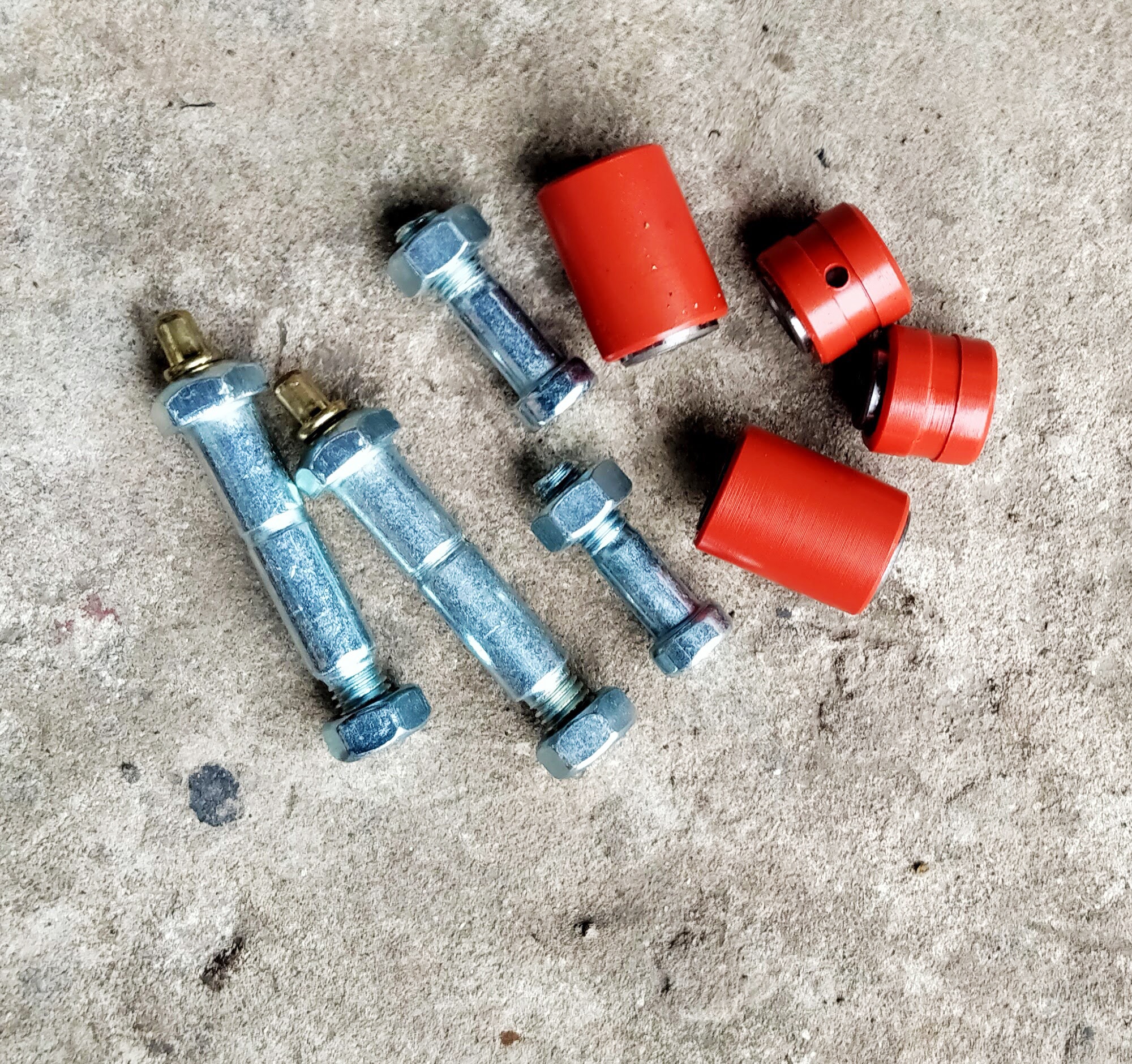 trọn bộ bạc giò gà giảm sóc trước xe 78 79 80 81