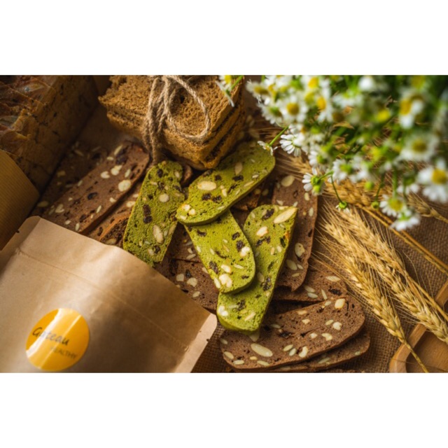 Biscotti ăn kiêng mix 3 vị
