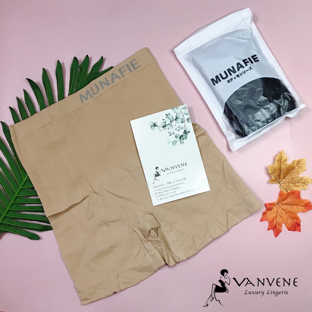 Quần đùi váy gen bụng loại đẹp manufie chất cotton co giãn mềm quần đùi mặc chống lộ 350