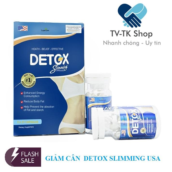 Thảo Dược Giảm Cân Detox Slimming Capsules USA Nhập khẩu Mỹ