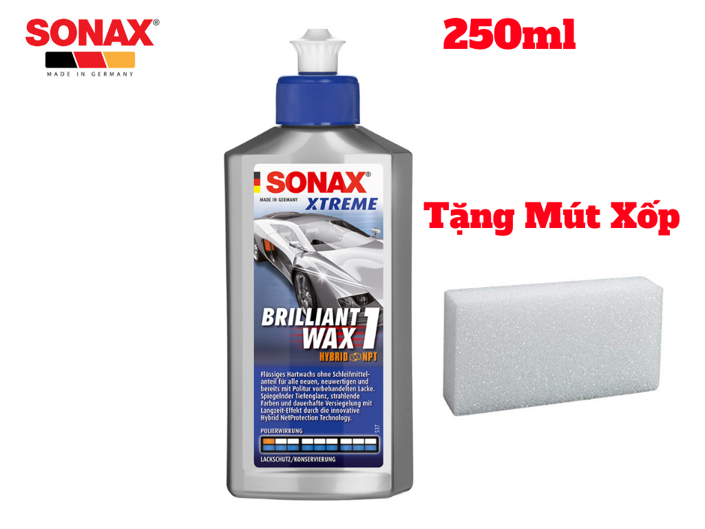 Dung Dịch Đánh Bóng Sơn Xe Sonax Wax 1 201100 Nhập Đức 250ml ,Sản Phẩm Chất Lượng, Gian Hàng Uy Tín, Giá Cả Cực Tốt, Mua Ngay.