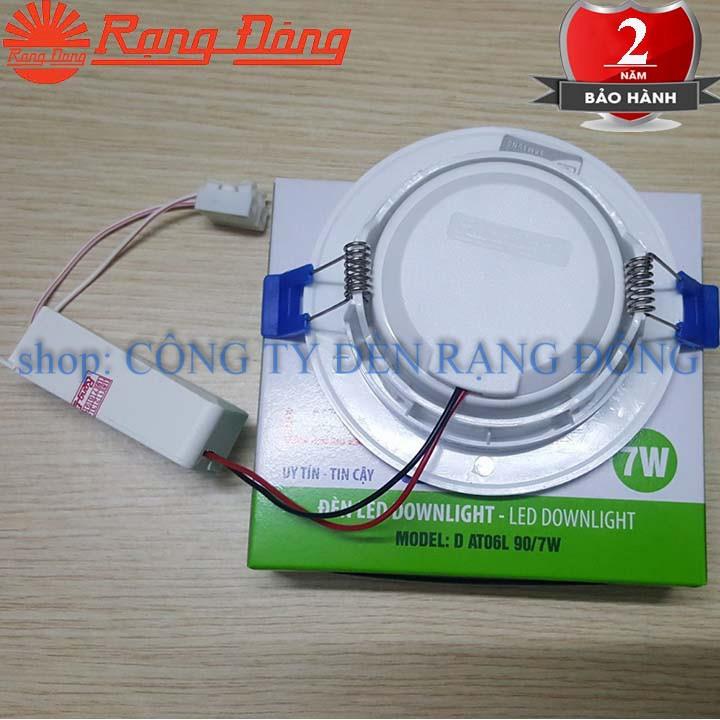 Hot-selling household goods [HÀ NỘI - NHẬN HÀNG LUÔN] ĐÈN LED ÂM TRẦN DOWNLIGHT 7W RẠNG ĐÔNG KHOÉT LỖ 90MM BẢO HÀNH 2 NĂM