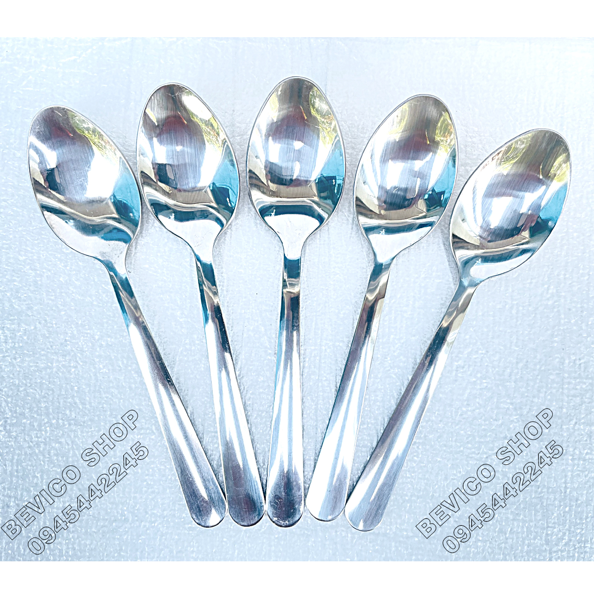 Combo 10 muỗng inox, nĩa inox | muỗng ăn cơm, ăn súp