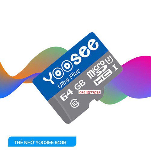 Thẻ Nhớ Yoosee 64GB Dùng Cho Camera Yoosee - Bảo Hành 12 Tháng