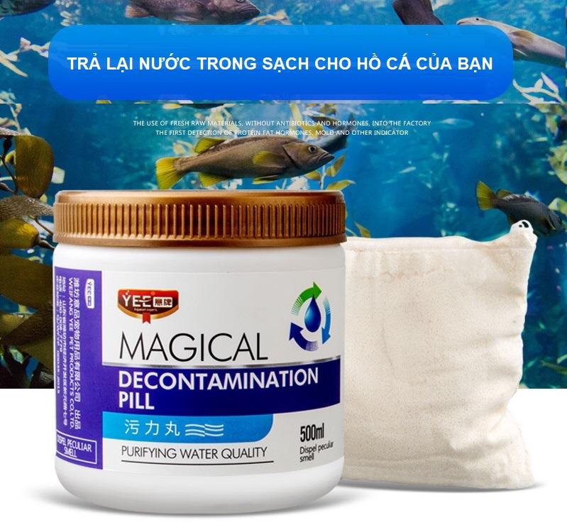 [HCM]Túi vật liệu lọc purigen Magical 500ml