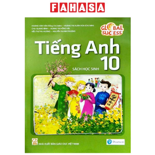 Fahasa - Tiếng Anh 10 - Global Success - Sách Học Sinh (2023)