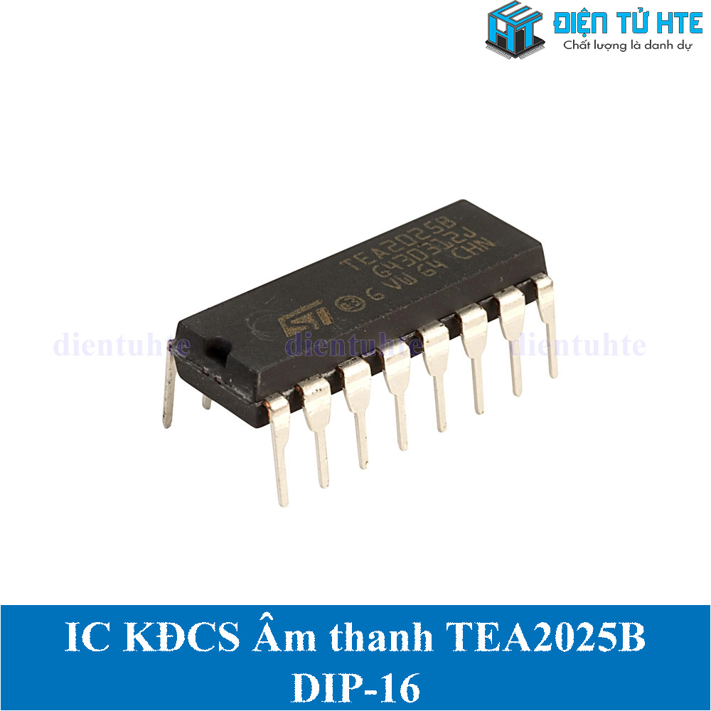 Ic khuếch đại công suất âm thanh stereo tea2025 tea2025b dip-16 chính hãng