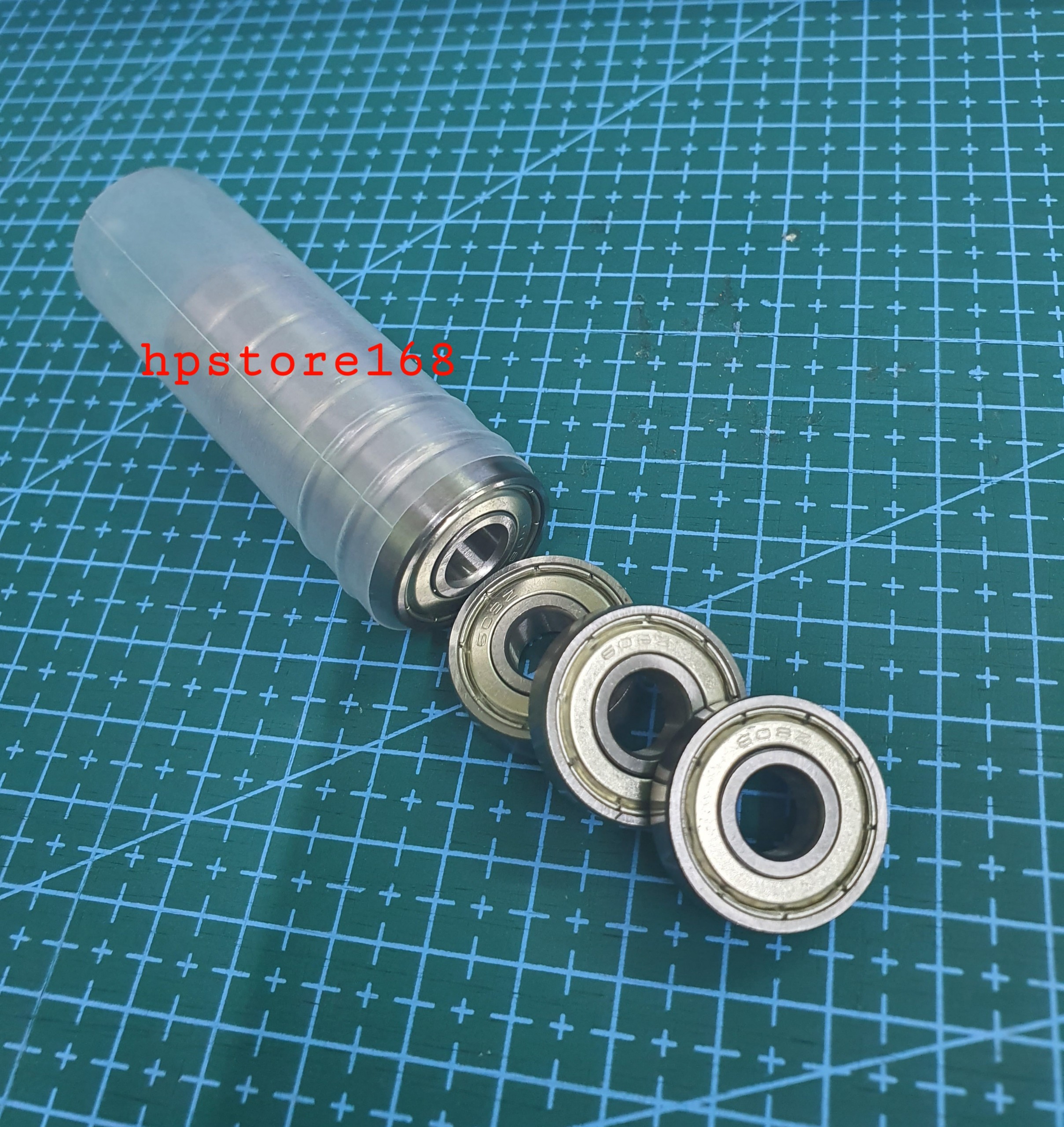 Hộp 10 viên bạc đạn 608z-abec7 thép cacbon cao