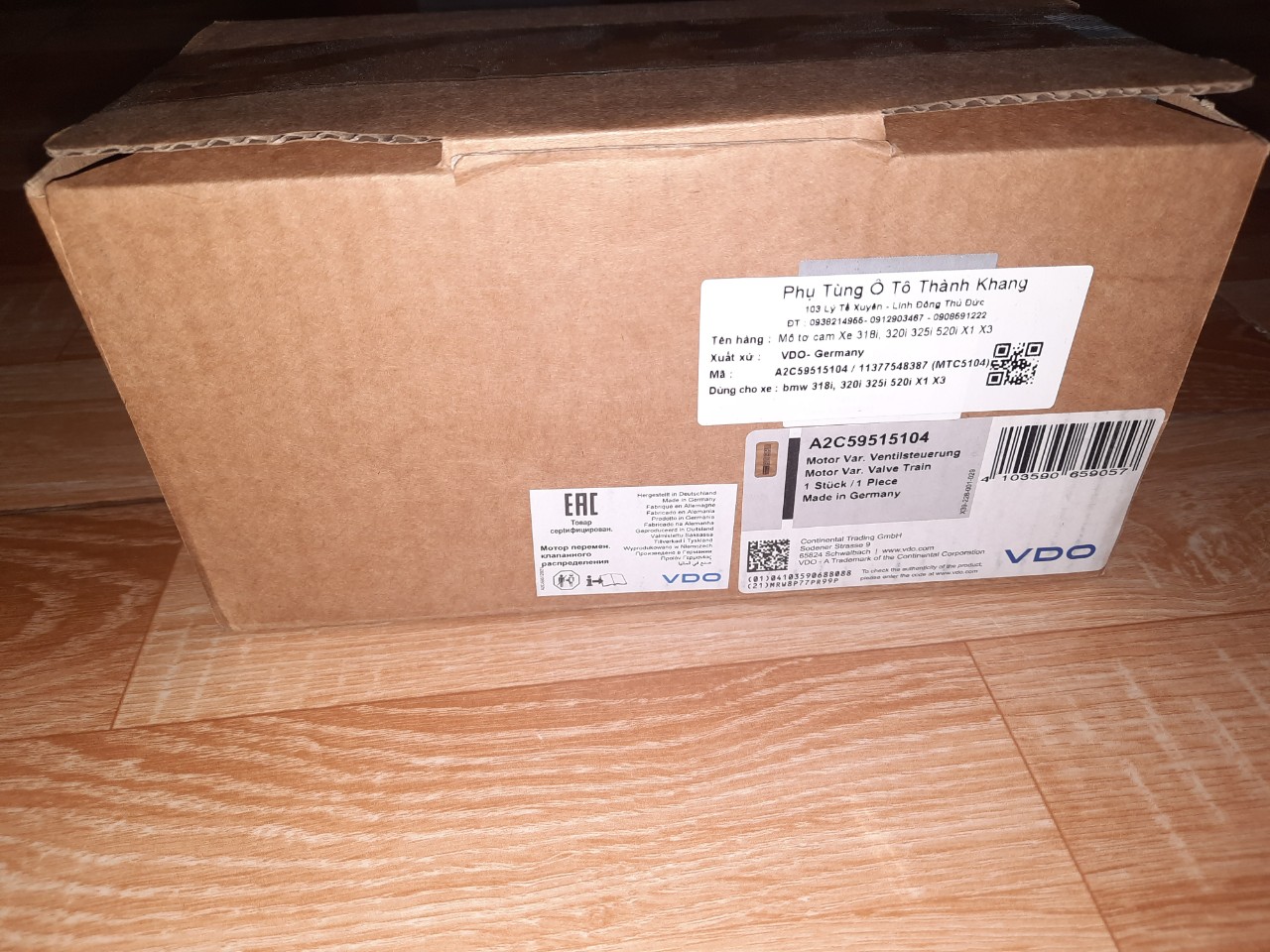 [HCM]Motor chỉnh cam BMW 318i E46 BMW 320i E90 BMW X1 E84 mã phụ tùng 11377548387