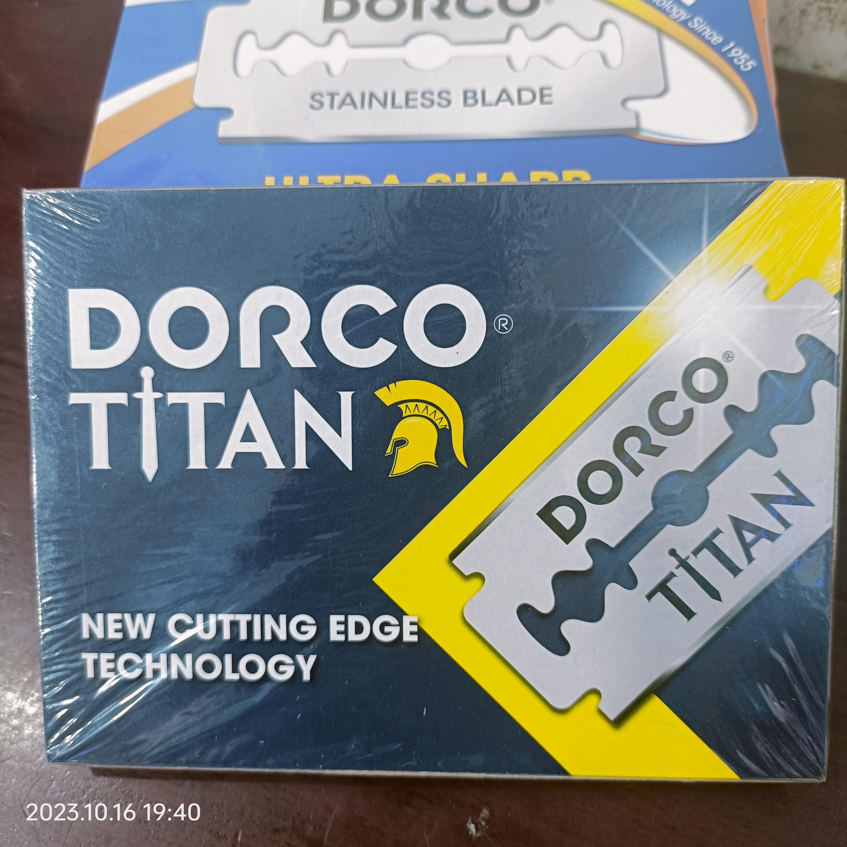 Hộp 100 lưỡi dao lam dorco titan