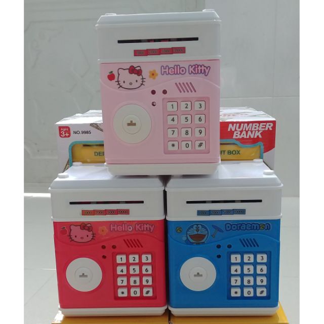 [HCM][KÉT SẮT MINI THÔNG MINH] - KÉT SẮT VUI VẺ CHO BÉ CÓ NHẠC TỰ NUỐT TIỀN GIAO HÌNH NGẪU NHIÊN ( LOẠI LỚN)