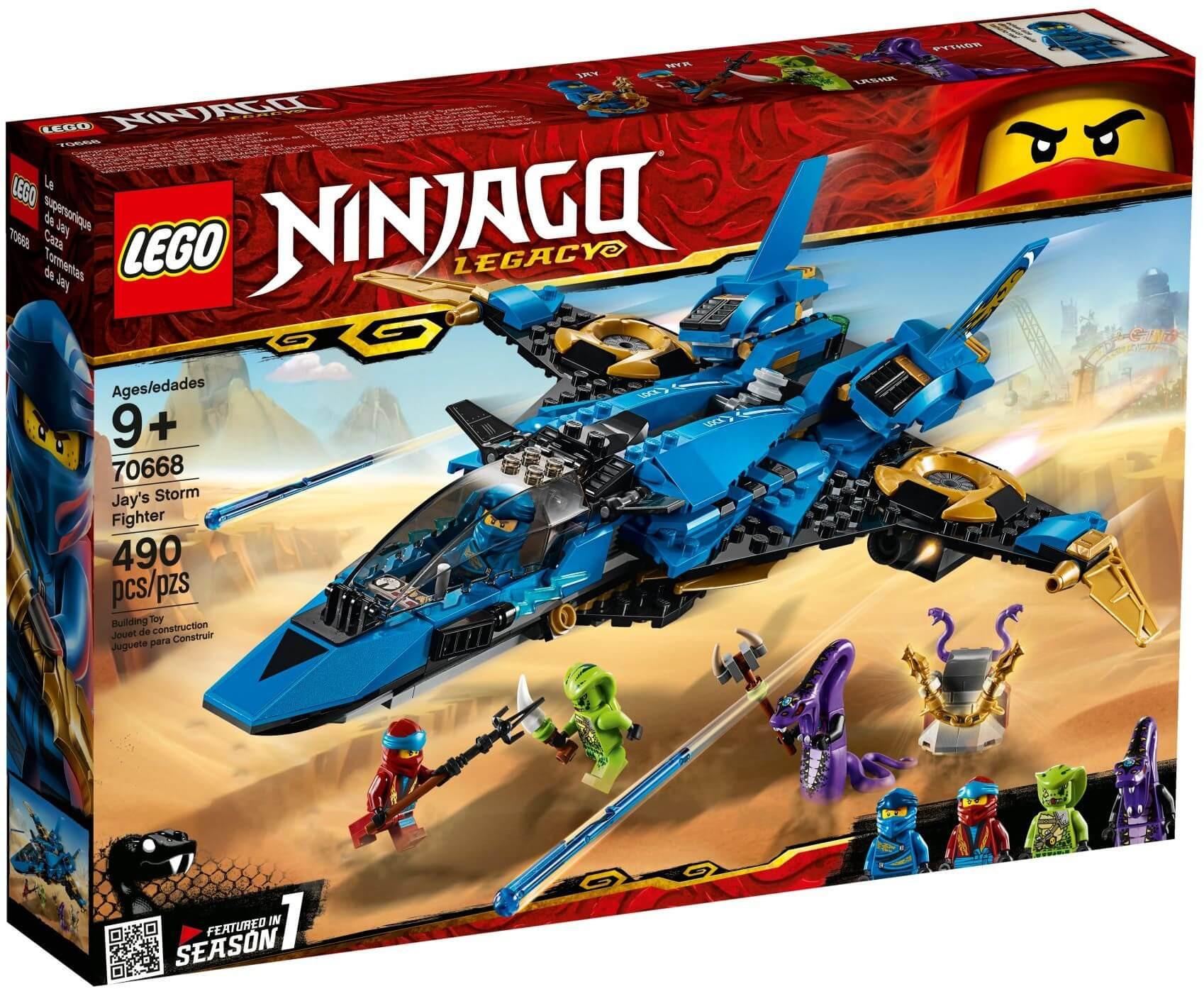 LEGO Ninjago 70668 - Máy Bay Tia Chớp của Jay (LEGO 70668 Jay's Storm Fighter)