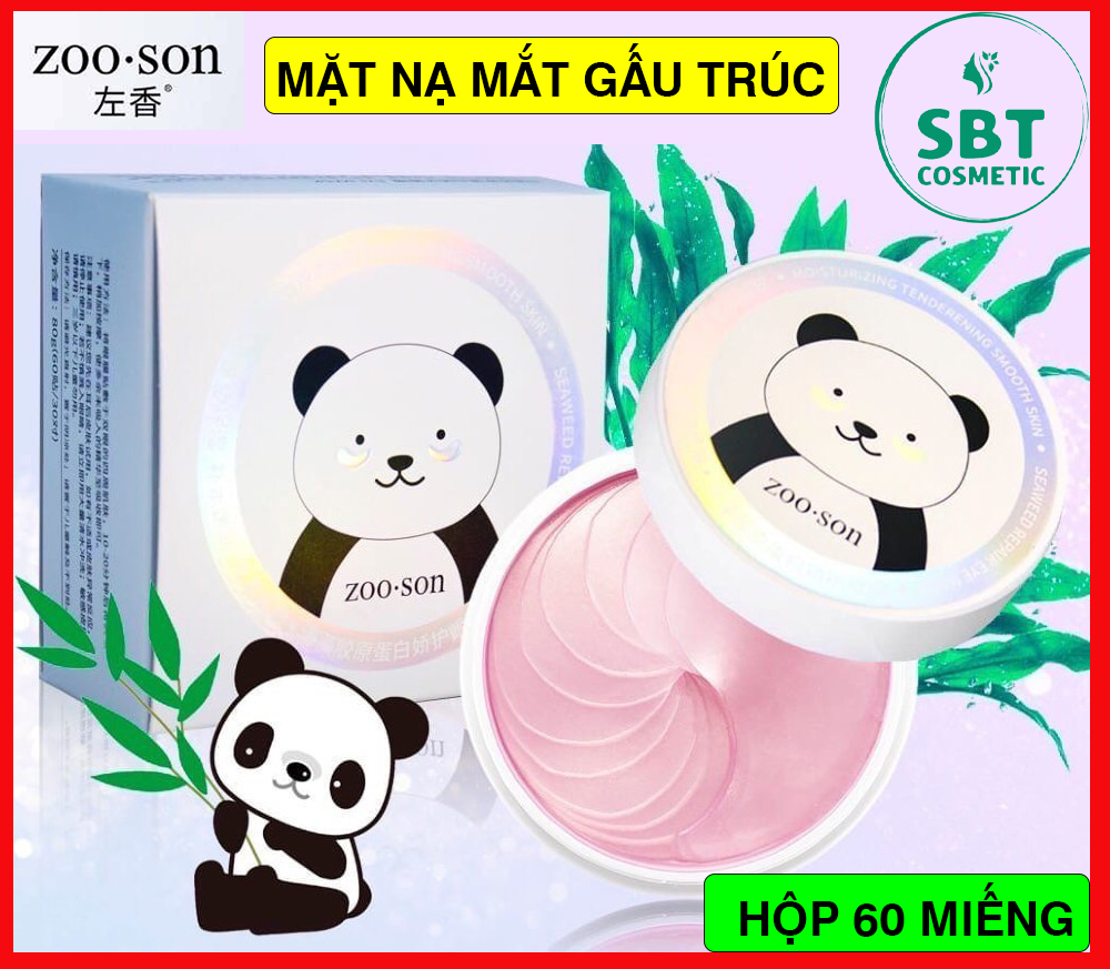 [ZOO SON] Hộp 60 Miếng Mặt Nạ Mắt Collagen ZOO SON - Hết Thâm Mắt, Chống Nhăn Da, Dưỡng Ẩm, Giảm Bọng Mắt