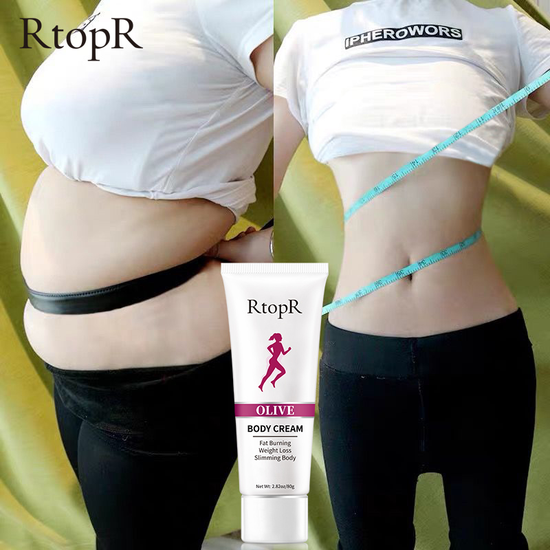 Kem giảm mỡ bụng RtopR 80g tái tạo và làm săn chắc da đốt cháy mỡ thừa tạo đường cong cơ thể - INTL