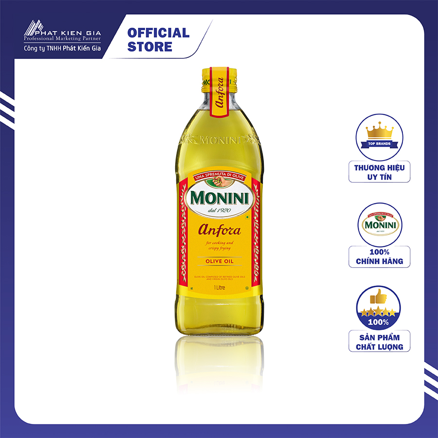 Dầu Oliu Monini Anfora 1L (Italy) - Date 08/06/2024
