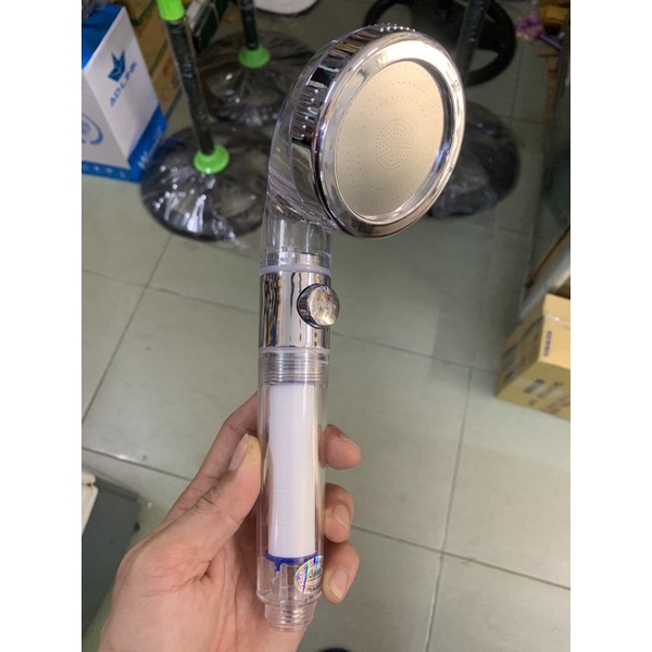 Bộ vòi sen tắm lọc nước, tăng áp