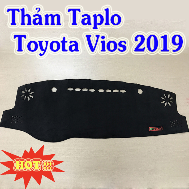 Thảm taplo Vios, thảm phủ taplo nhung lông cừu xe VIOS 2019 2020, đế có chống trượt giúp che nắng taplo, chống nứt bạc màu taplo, chống lóa mắt và tăng thẩm mỹ cho xe