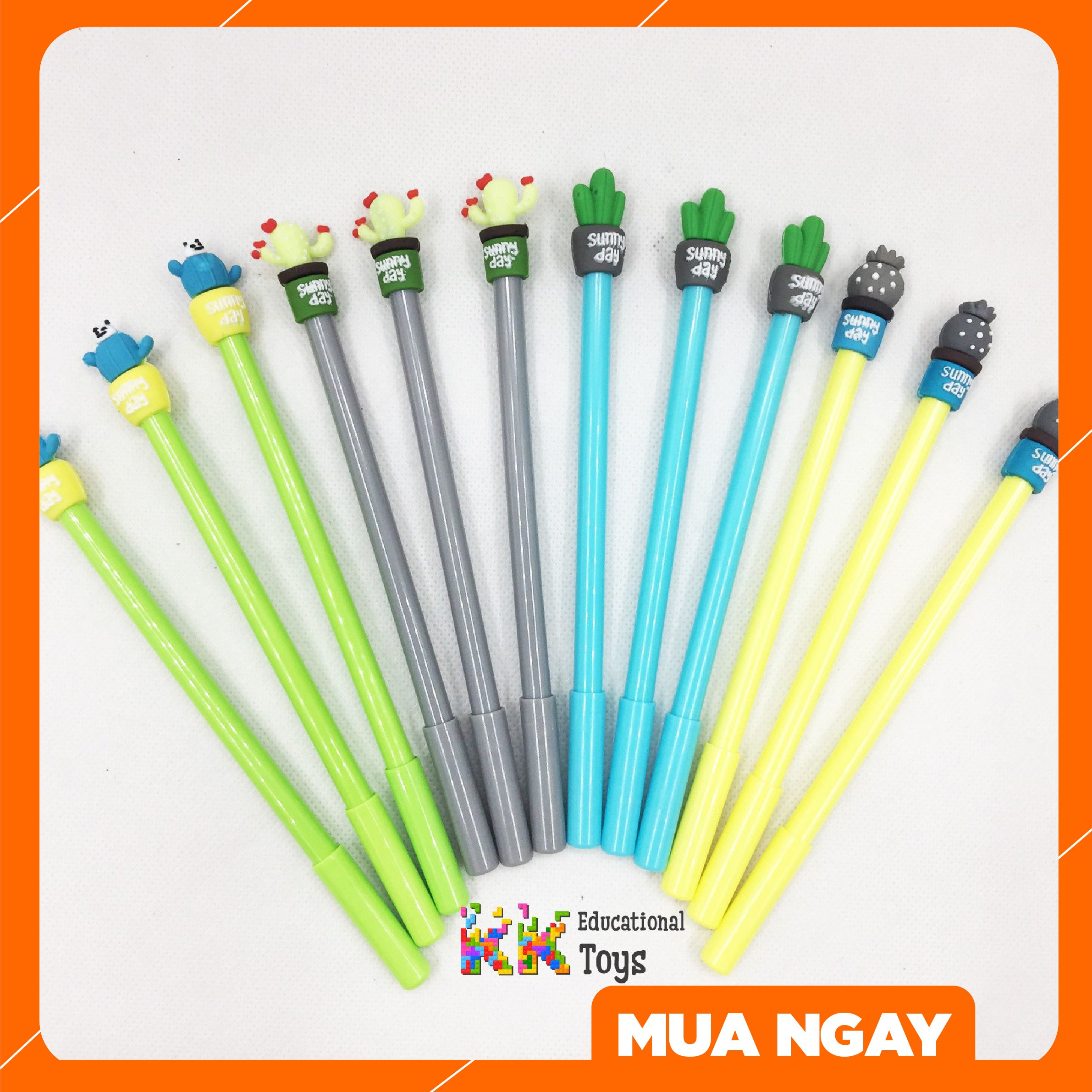 Bút gel nước hình cây xương rồng ngộ nghĩnh-KKStore
