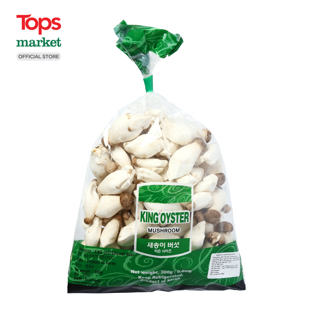 Nấm Đùi Gà Baby Hàn Quốc 300G - Siêu Thị Tops Market