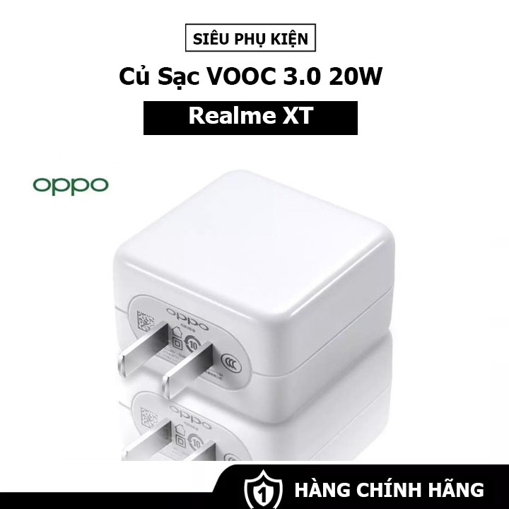 Củ Sạc VOOC 3.0 Cho Realme XT - Fullbox Nhập Khẩu