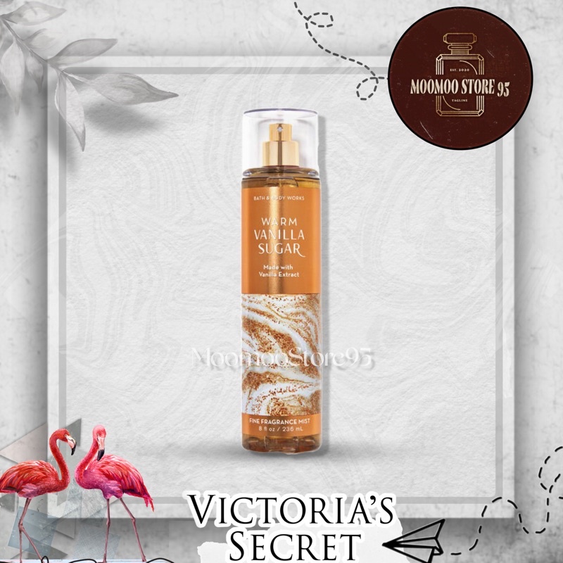 -𝐌𝐨𝐨𝐌𝐨𝐨- xịt thơm toàn thân bath & body works warm vanilla sugar