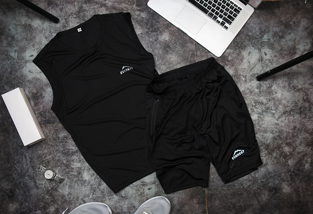 [HCM]Bộ quần áo thun ba lỗ thể thao nam Everest Nhiều màu