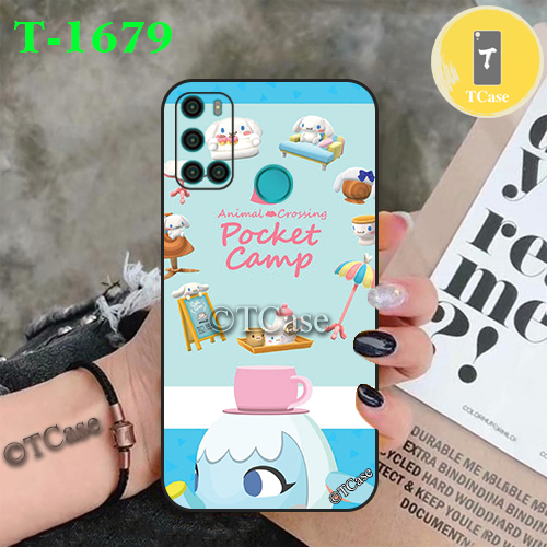[HCM]Ốp lưng Vsmart Joy 4 dẻo đen in hình Hoạt Hình Cute