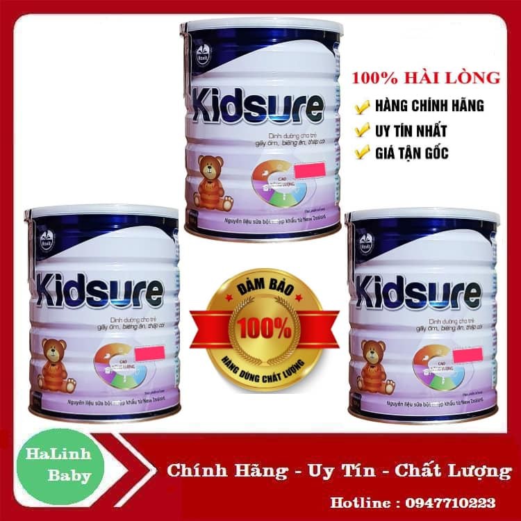 Combo 3 lon sữa Havit Kidsure 900g