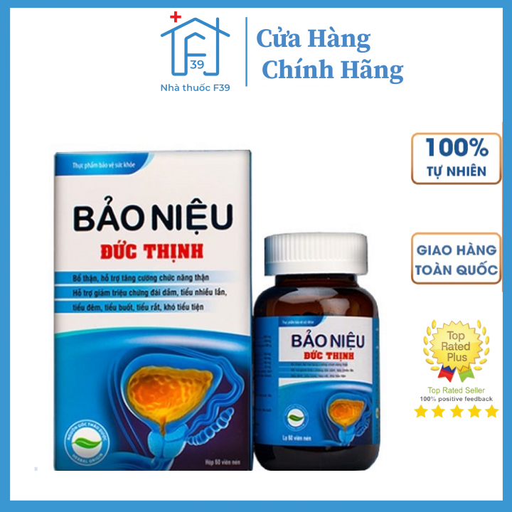 BẢO NIỆU Đức Thịnh - Hỗ trợ bổ THẬN, Giảm Đ.ÁI DẦM, Đái Buốt, Đ.ái Không Tự Chủ