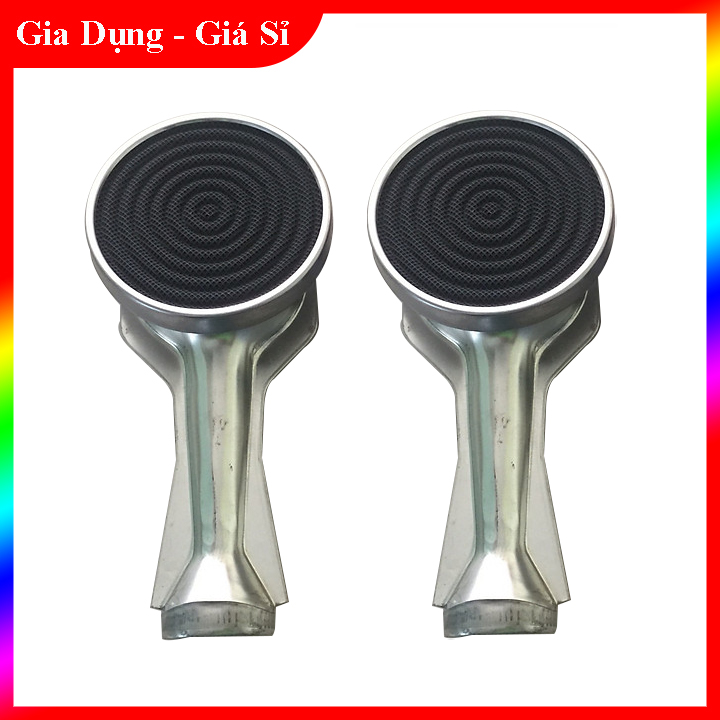Combo 2 điếu bếp gas hồng ngoại Inox phi 9 cm