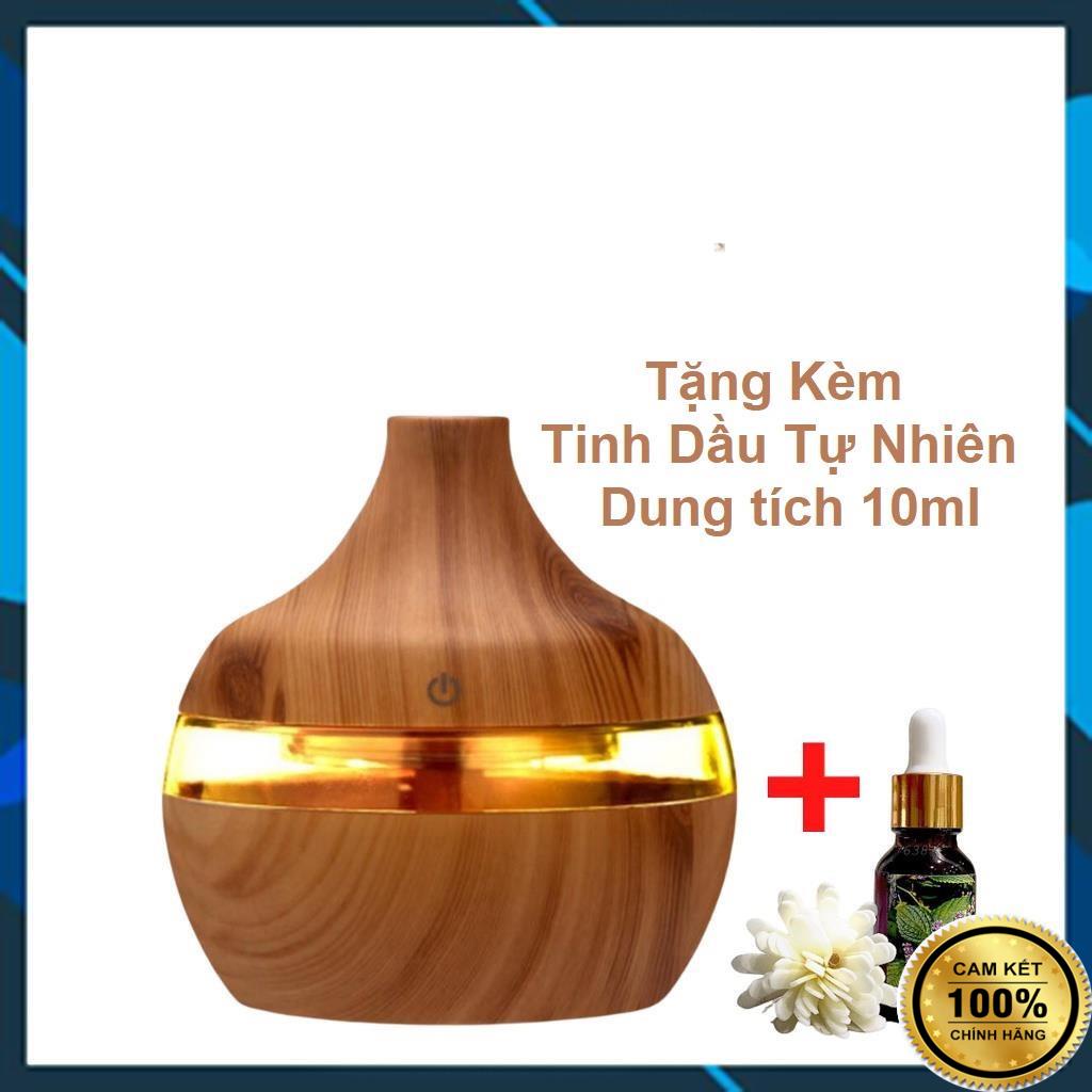 Máy xông tinh dầu phòng ngủ 350ml- tặng kèm tinh dầu, đèn xông tạo ẩm thơm phòng đuổi muỗi, máy phun tinh dầu -phun sương tinh dầu