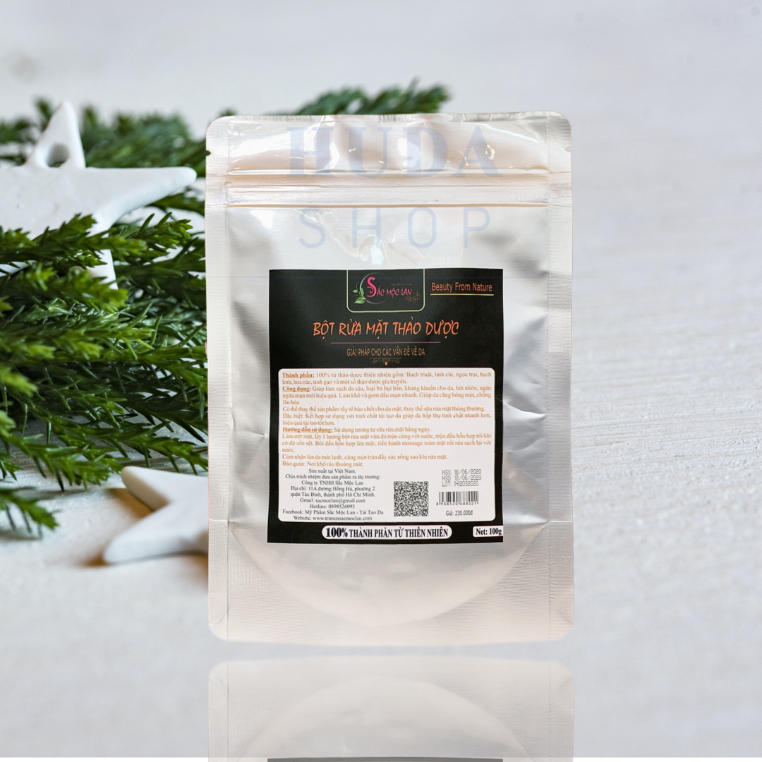 [HCM]Bột Rửa Mặt Sắc Mộc Lan