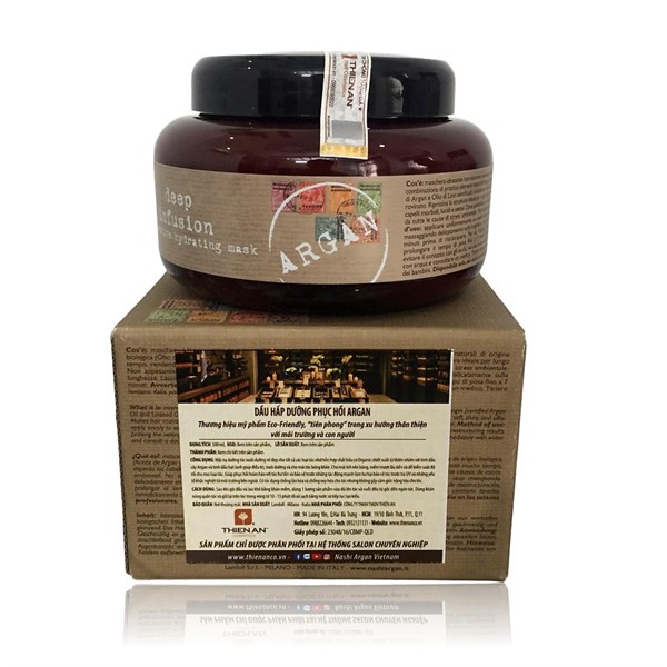 Dầu hấp phục hồi hư tổn nashi argan deep infusion 500ml