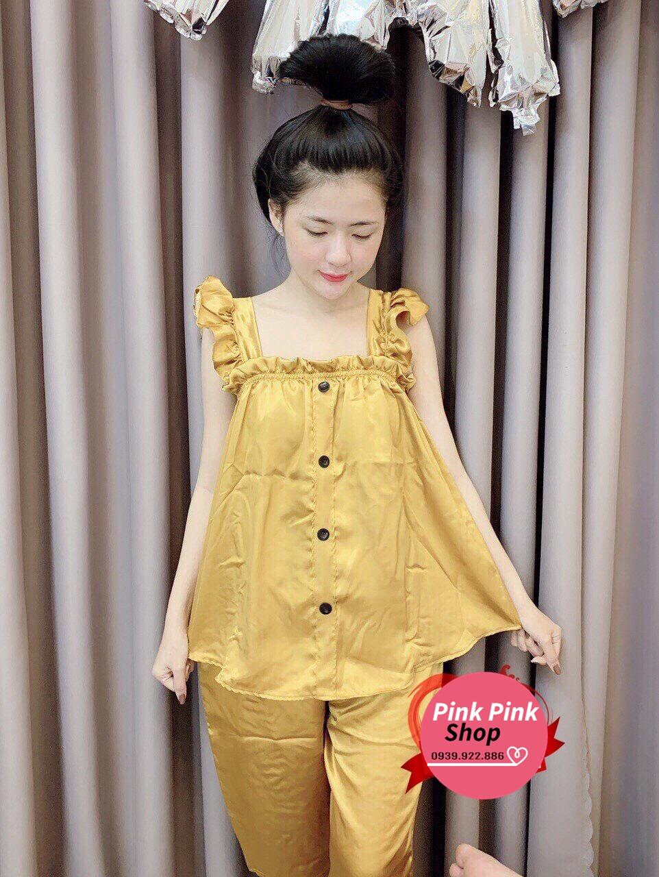 Đồ bộ phi bóng lửng tay bèo thích hợp mặc nhà những ngày hè nóng nực