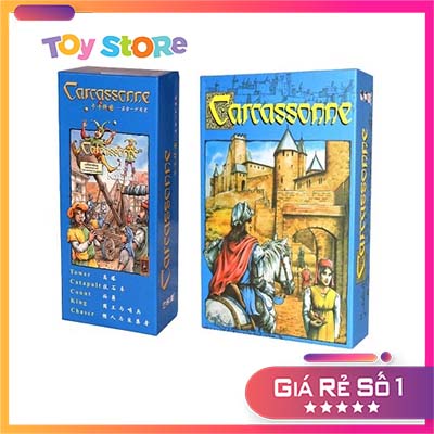 Board Game Carcassonne - Vùng Đất Trù Phú Hộp Cứng Chất Lượng Cao Và Bản Mở Rộng Carcassonne De Katapult